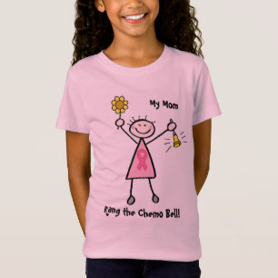 Chemo Bell - Pink Ribbon Breast Cancer T-Shirt