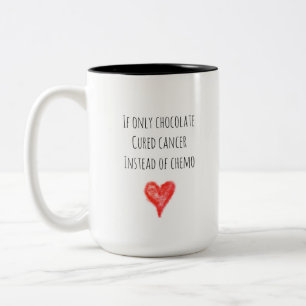 Chemo Cancer Humour Two-Tone Coffee Mug