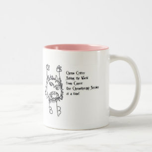 Chemo Critter Two-Tone Coffee Mug