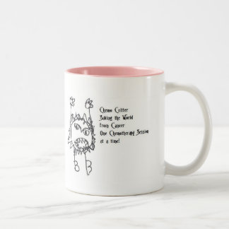 Chemo Critter Two-Tone Coffee Mug