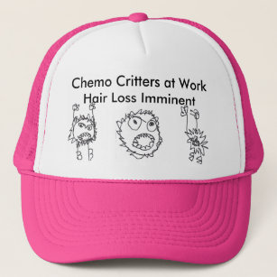 Chemo Critters at Work - Pink Trucker Hat
