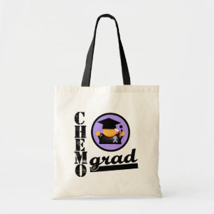 Chemo Grad General Cancer Ribbon Tote Bag