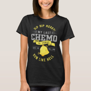 Chemo Radiation or My last Radiation is today Ring T-Shirt