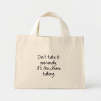 Chemo talking bag
