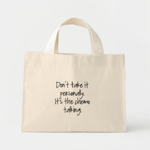 Chemo talking bag