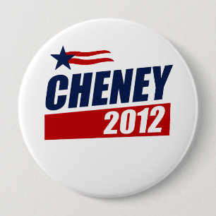 CHENEY 2012 10 CM ROUND BADGE