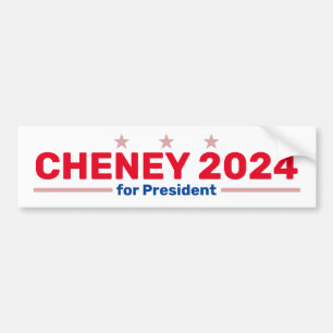 Cheney 2024 bumper sticker