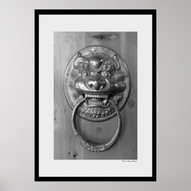 Cheng Men Door Print (Front)