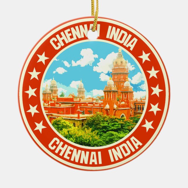 Chennai                                            ceramic tree decoration (Front)