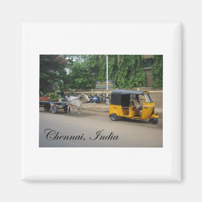 Chennai, India Magnet (Front)