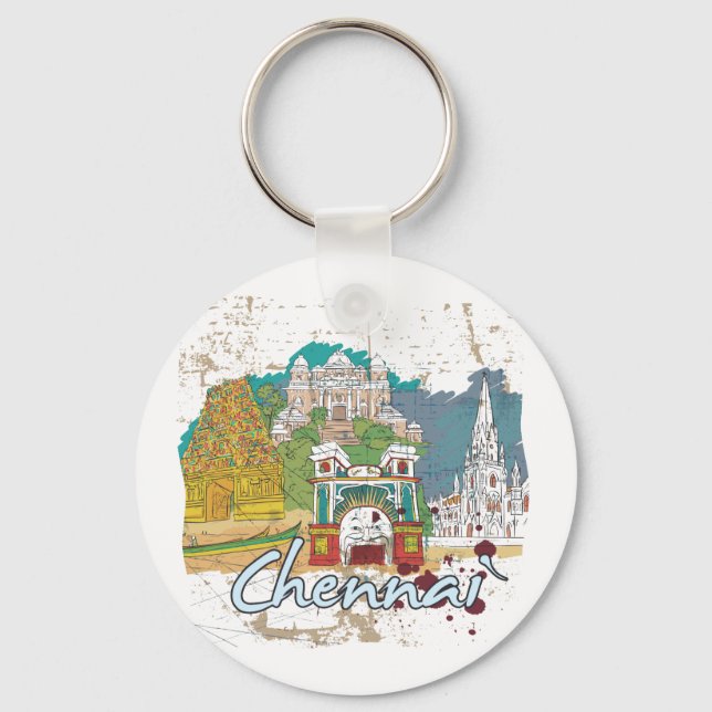 Chennai Key Ring (Front)