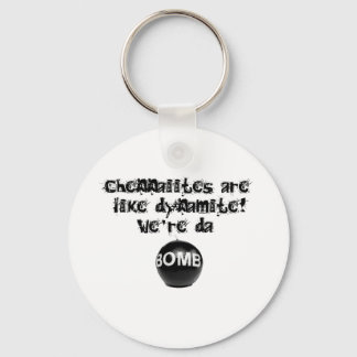 Chennaiites are like Dynamite,we're da BOMB! Key Ring