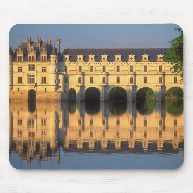 Chenonceau Chateau, River Cher, Loir-et-Cher, Mouse Mat (Front)