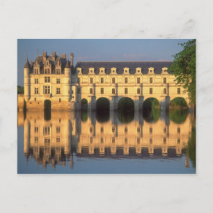 Chenonceau Chateau, River Cher, Loir-et-Cher, Postcard
