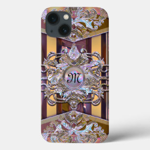 Chenonceau Parka  Baroque French Monogram iPhone 13 Case