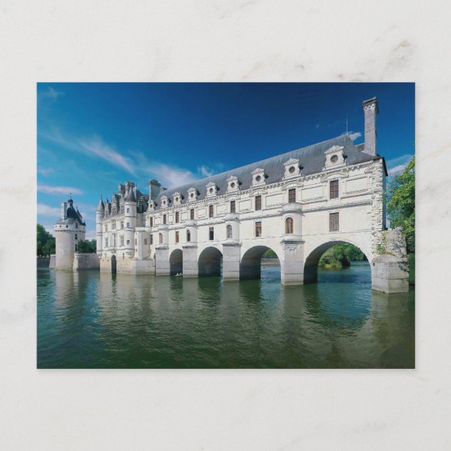 chenonceau postcard (Front)