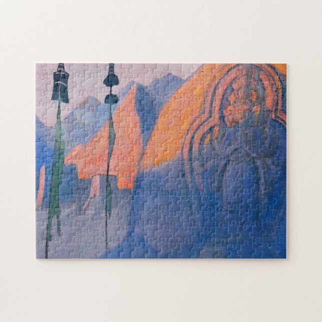 Chenrezi by Nicholas Roerich Jigsaw Puzzle (Horizontal)