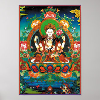 Chenrezig Poster