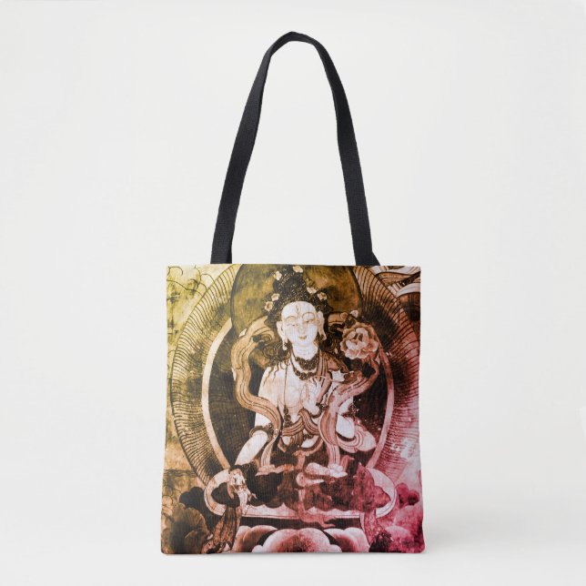 Chenrezing Buddha, Vintage Heruka, Tibet (yoga) Tote Bag (Front)
