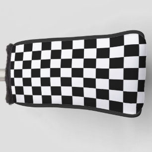 Chequerboard  Laptop Sleeve Golf Head Cover