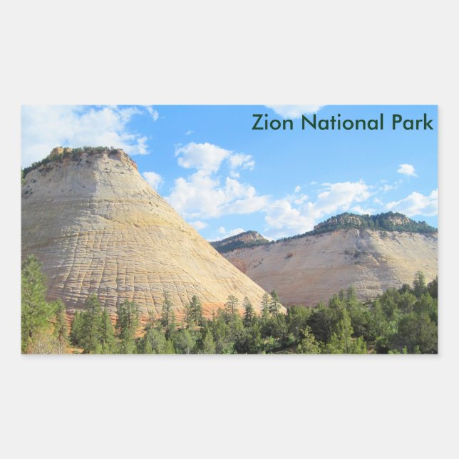 Chequerboard Mesa Sticker (Front)