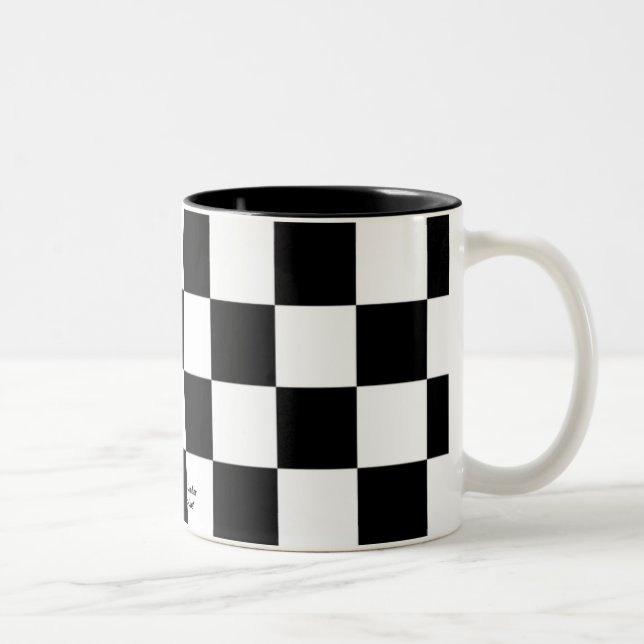 Chequerboard Mug (Right)