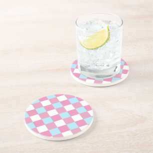 Chequerboard Pattern Coaster