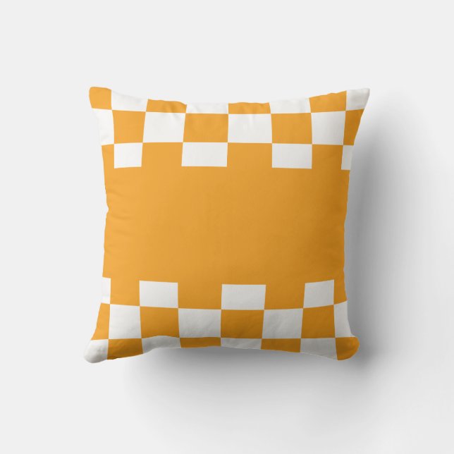 Chequerboard Pattern Cushion (Back)