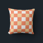 Chequerboard Pattern Cushion<br><div class="desc">Cool retro chequerboard pattern</div>