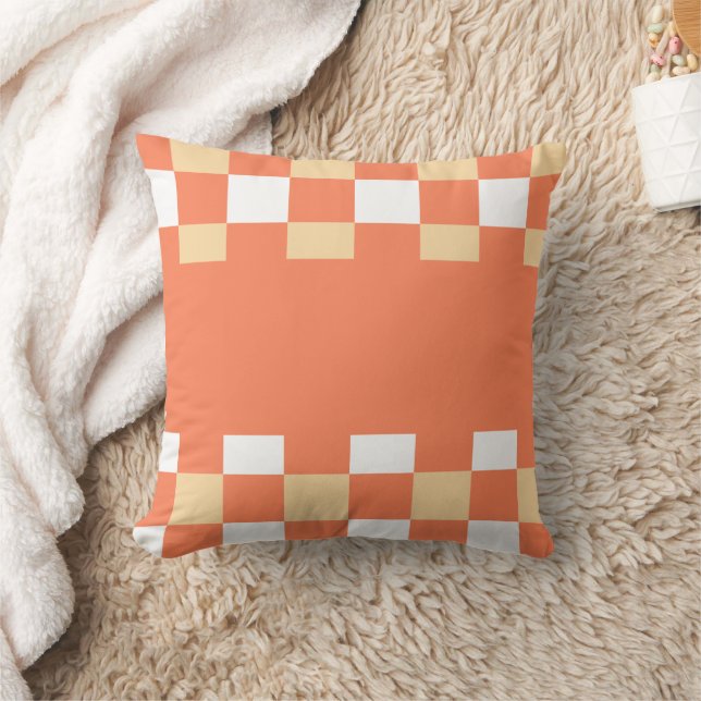 Chequerboard Pattern Cushion (Blanket)