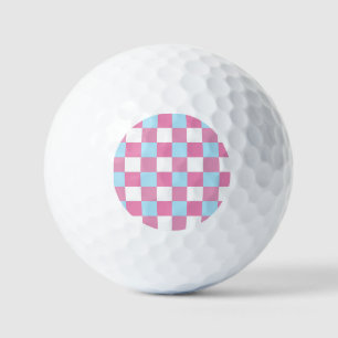 Chequerboard Pattern Golf Balls