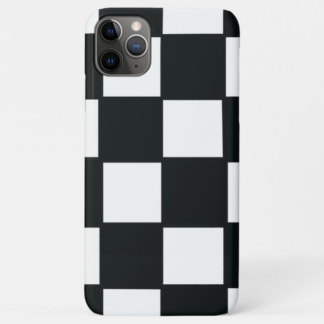 Chequerboard phone case (Back)