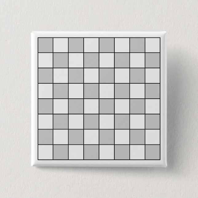 Chequerboard Planner 15 Cm Square Badge (Front)