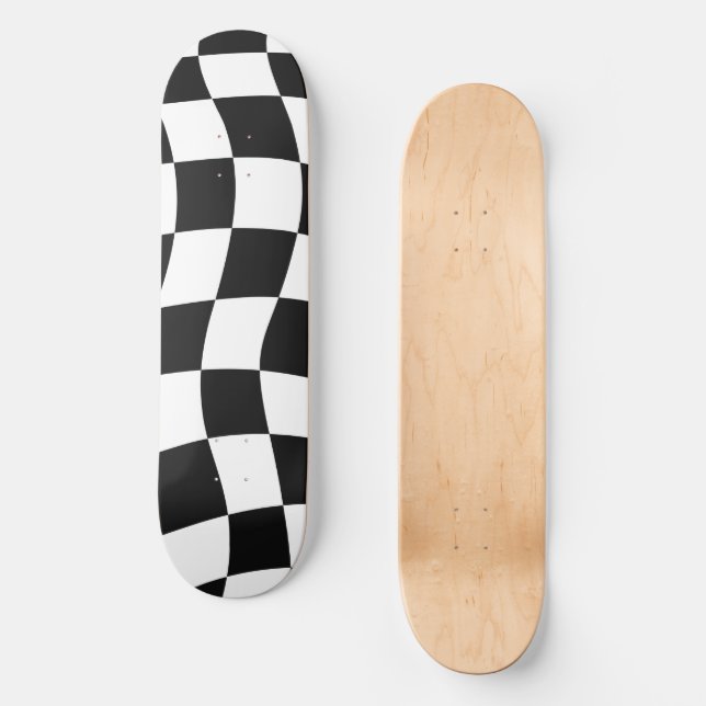Chequerboard Skateboard (Front)