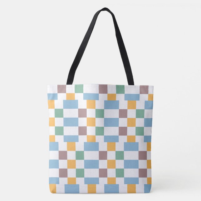 Chequerboard Tote Bag (Front)