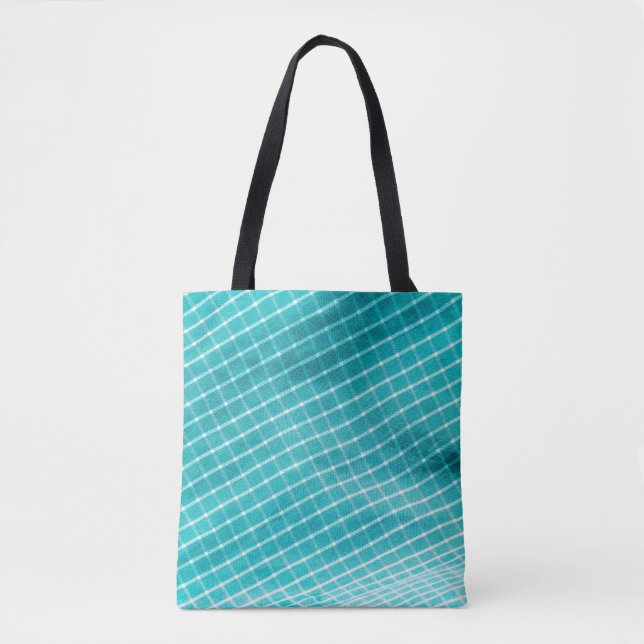 Chequered background textile closeup. tote bag (Front)