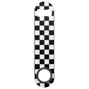Chequered Black and White