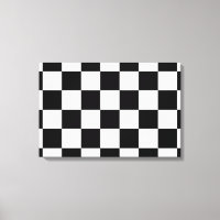 Chequered Black and White