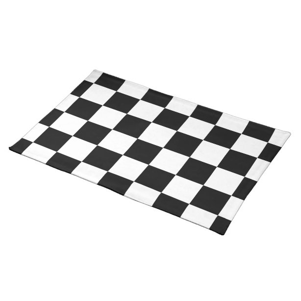Checkered Placemats Zazzle.co.uk