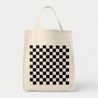Chequered Black and White