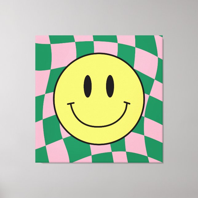 Chequered Bliss Canvas Print (Front)