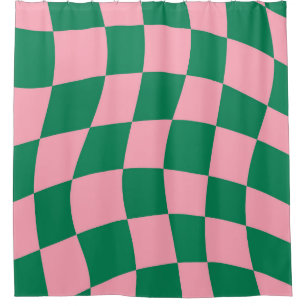 Chequered Bliss Shower Curtain