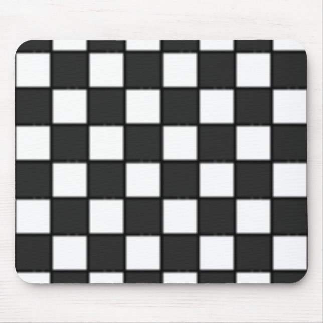 Chequered Board Mouse Mat (Front)