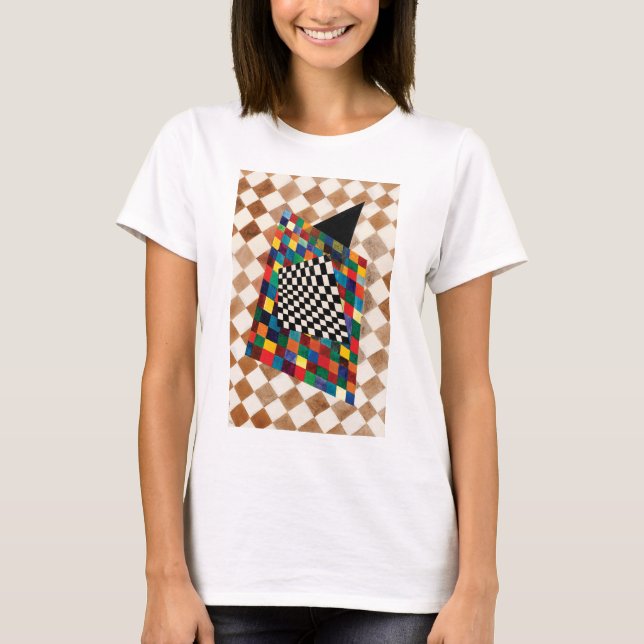 Chequered by Wassily Kandinsky T-Shirt (Front)