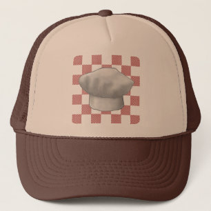 Chequered Chef Hat