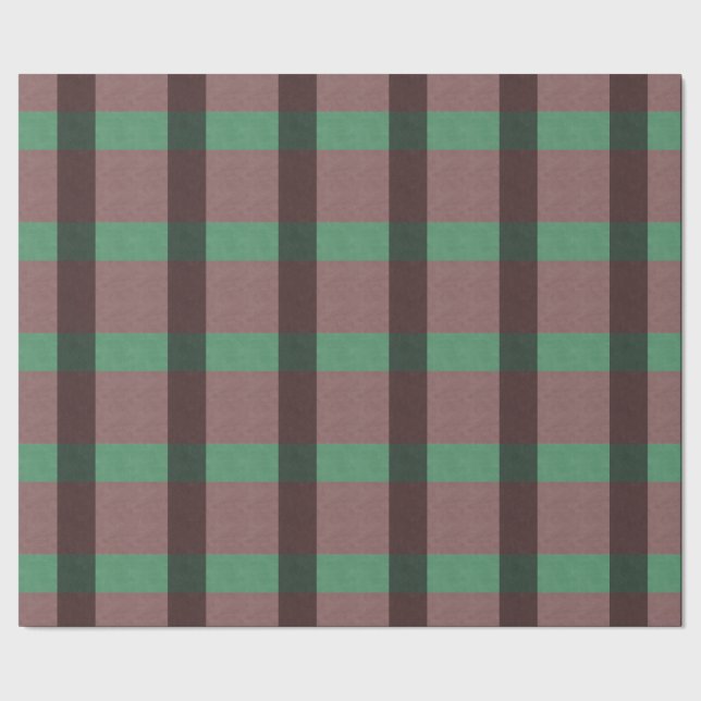 Chequered Christmas wrapping Paper (Seam)