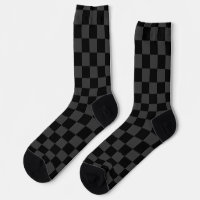 Chequered Crew Socks