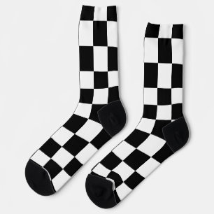Chequered Crew Socks