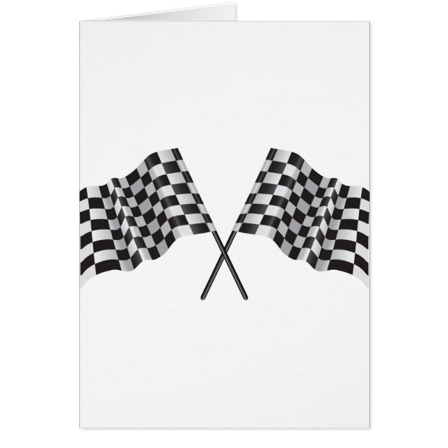 chequered cross flags (Front)