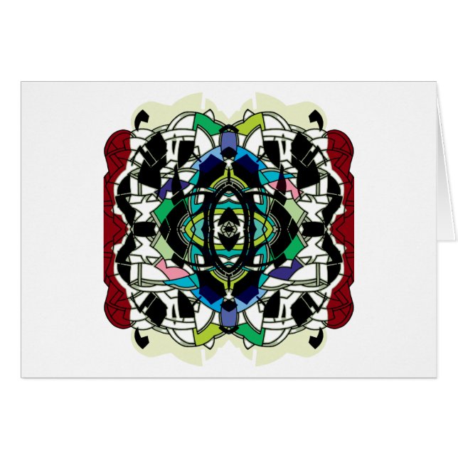 Chequered Design (Front Horizontal)